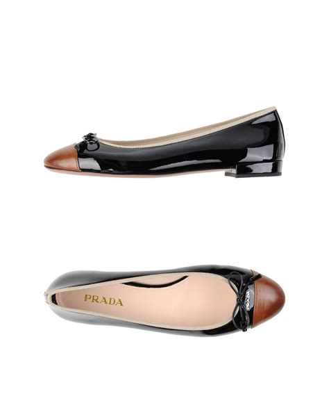 prada ballet flats black|prada suede ballet flats.